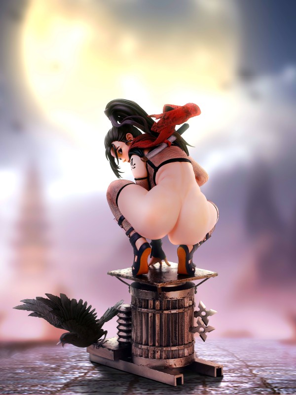 APEX Studio Original Ninja Black Line Hot Sexy 1/4 statue